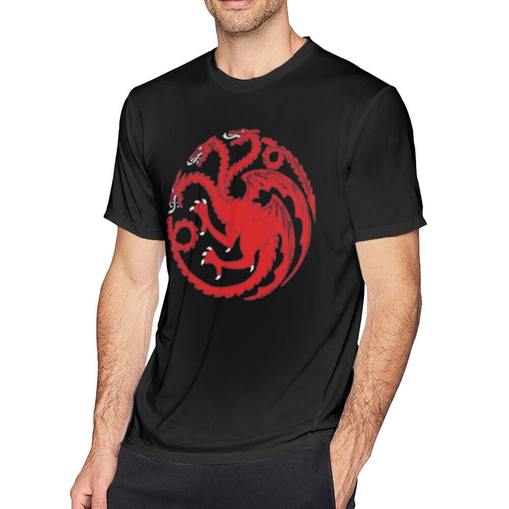 targaryen-fire-blood-2019-game-of-thrones-เสื้อท็อปส์-สําหรับผู้ชาย