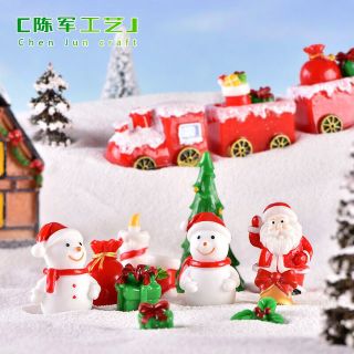 สินค้า [MC438] ตุ๊กตุ่นจิ๋ว คริสต์มาส ซานต้าตัวจิ๋ว 🎅🏻 (1 ตัว ราคา 6-15 บาท)