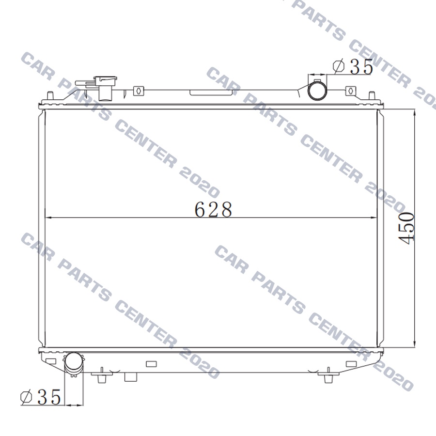 หม้อน้ำ-mazda-fighter-bt-50-ford-ranger-everest-หม้อน้ำรถยนต์-ปี1997-2011เกียร์ธรรมดา-mt-908044