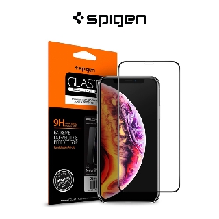 Spigen iPhone 11 Pro / iPhone XS / iPhone X ครอบคลุมเต็มรูปแบบ HD กระจกนิรภัย