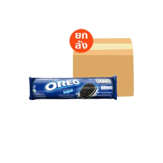 โปรโมชั่น : ยกลัง 24 ชิ้น แพ็คพิเศษ 15% Oreo Vanilla โอรีโอ คุกกี้แซนวิชสอดไส้ครีม รสวานิลลา 119.6 กรัม 138 กรัม