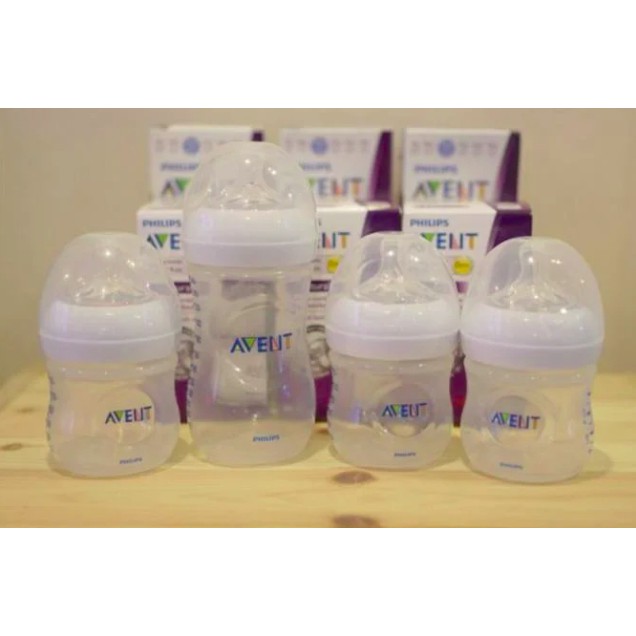 ขวดนม-philips-avent-รุ่น-natural-bottles-pp-bpa-free-4-ออนซ์-พร้อมจุก-1-รู-แบ่งขาย-1-ขวด-ไม่มีกล่อง-avb04ntx1