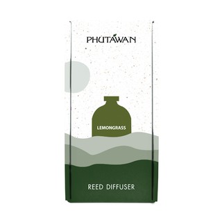 Phutawan ก้านไม้หอมปรับอากาศขนาด 100 ml ใช้งานได้ประมาณ 2 เดือน (แบบรวมทุกกลิ่น)