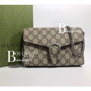 New Gucci Dionysus leather mini chain bag