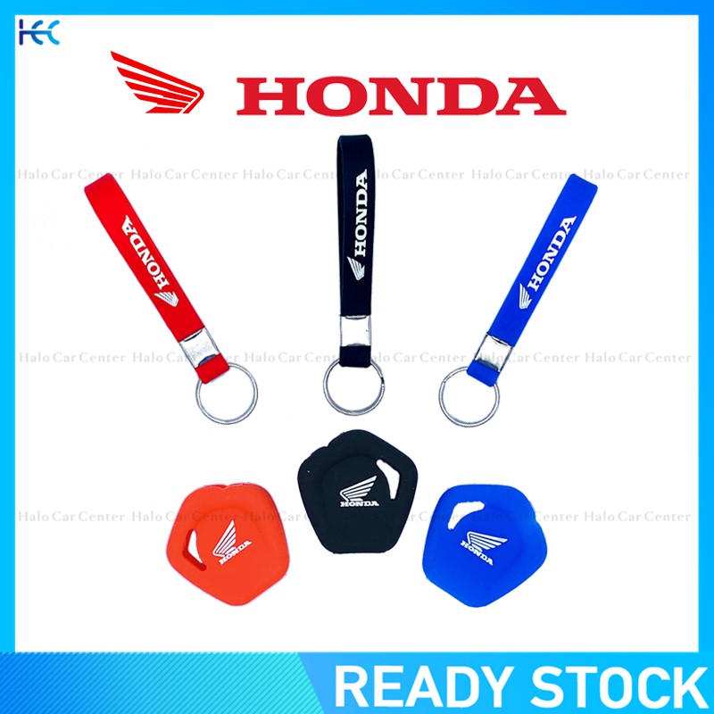 ภาพหน้าปกสินค้าพร้อมส่งเคสกุญแจซิลิโคนสําหรับ Honda Wave Alpha 125I Dash 125Ex5 Future Fi Beat พวงกุญแจ จากร้าน halocar.th บน Shopee