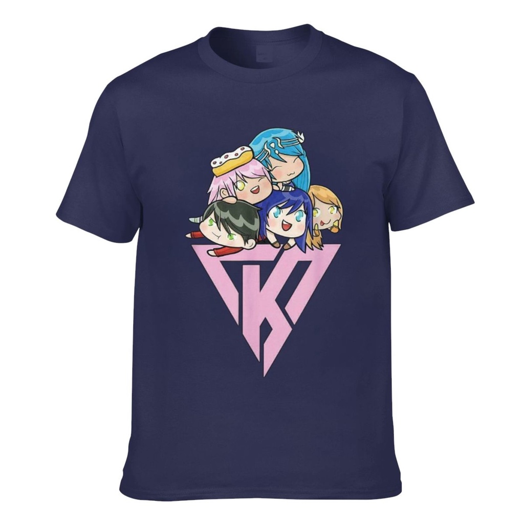 เสื้อคนอ้วน - Gacha Life Funneh Krew Gacha วิดีโอเกม Moe Muu เสื้อยืด