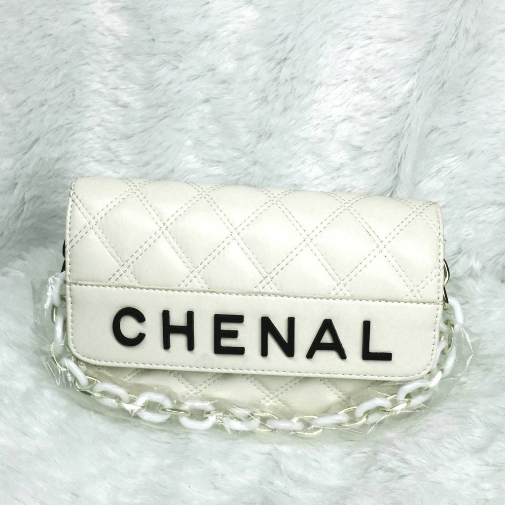 กระเป๋า-shoulder-bag-มือสอง-chenal-แบรนด์แท้