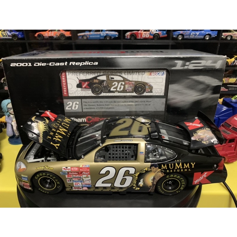 nascar-team-caliber-2001-26-the-mummy-return