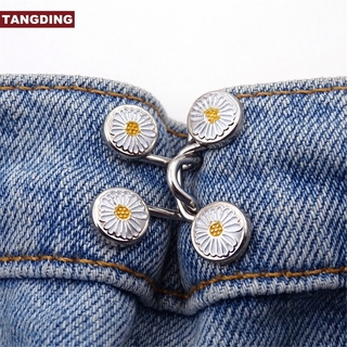 สินค้า 【COD Tangding】ที่ปรับช่วงเอว สำหรับ กางเกงเดนิม พร้อมปุ่มอเนกประสงค์ แบบถอดได้