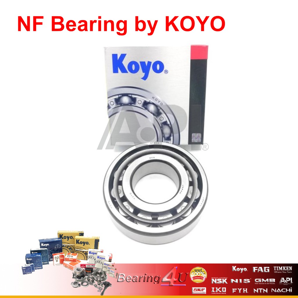 ลูกปืน-nf-309-nf-309-nf-309-koyo-nsk-japan-nf309-1ตับ-ลูกปืนเพลาข้อเหวี่ยงมือหมุน-คูโบต้า-รุ่น-et95-et110