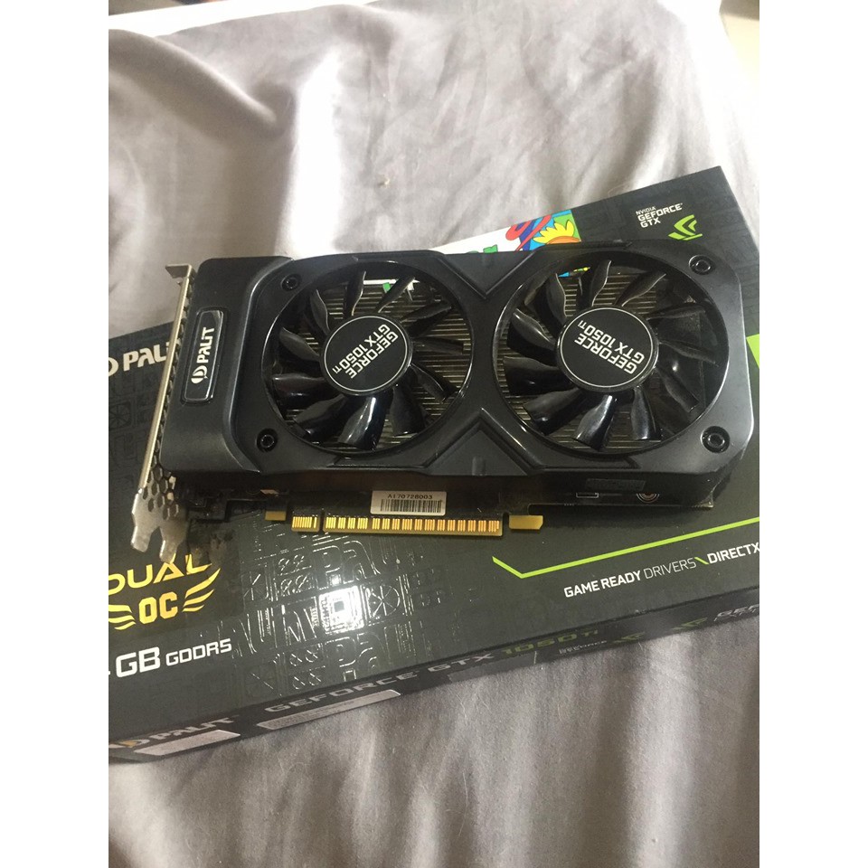 การ์ดจอ GeForce PALIT GTX 1050 Ti Dual OC 4GB | Shopee Thailand