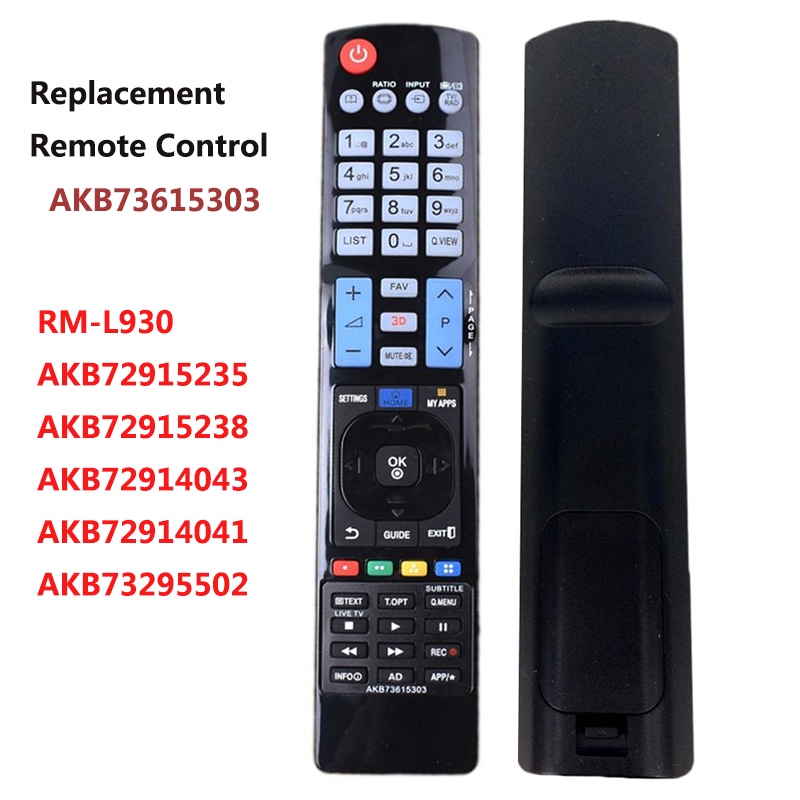 ใหม่-รีโมตคอนโทรล-lg-smart-3d-lcd-tv-akb73615303