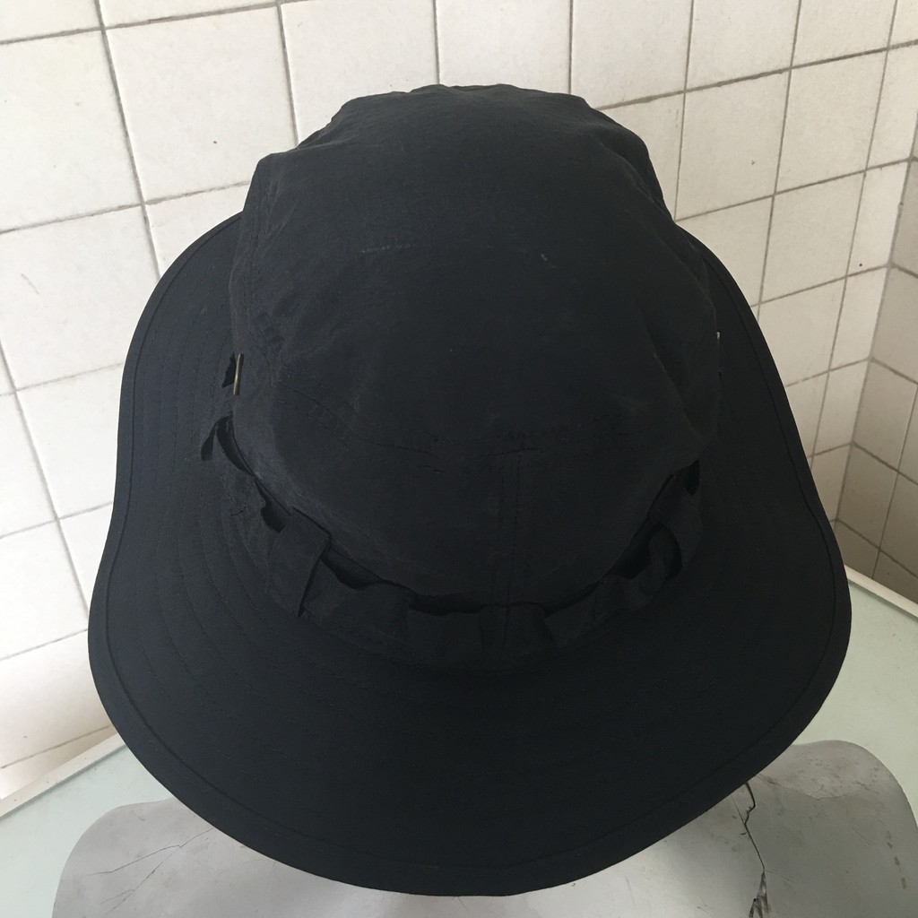 field-and-camping-หมวก-bucket-สีดำ