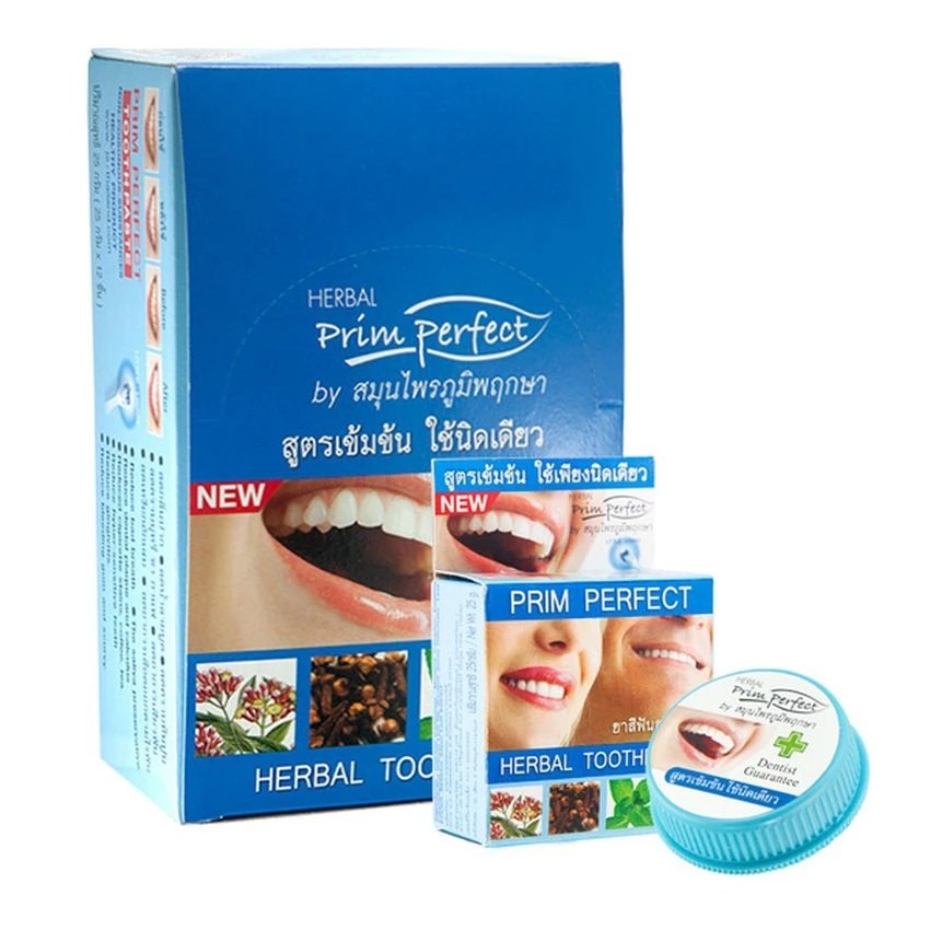 แท้-ภูมิพฤกษา-primperfect-ยาสีฟันสมุนไพร-12ชิ้น