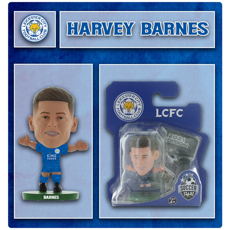 SOCCERSTARZ - LEICESTER Timothy Castagne - Home Kit (New Classic