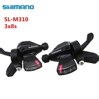 Sl-M310 3X8 Speed Shimano Mtb เกียร์จักรยานเสือภูเขาสีดํา