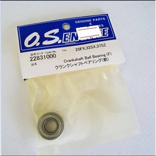 O.S Crankshaft Ball Bearing (F) 22831000 อะไหล่ os อะไหล่เครื่องบินน้ำมัน Rc