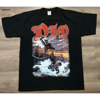 [S-5XL] 【Chic Tops】gildan เสื้อยืด ผ้าฝ้าย 100% พิมพ์ลาย Dio - Holy Diver สําหรับผู้ชาย