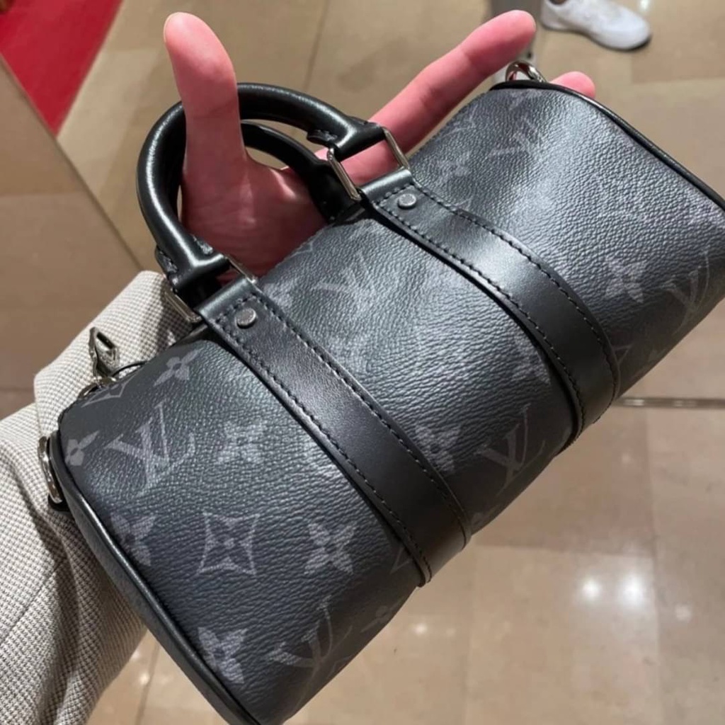 louis-vuitton-keepall-xs-monogram-seal-งานดีสุดเทียบเท่าของเเท้ตารางตรง-หนังนิ่ม