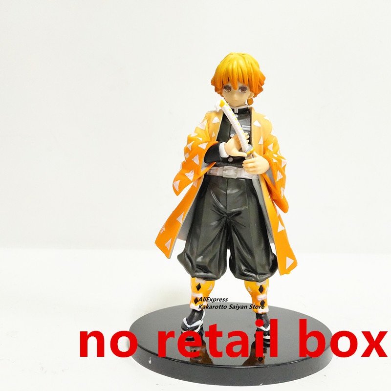 Demon Slayer Agatsuma Zenitsu PVC Action Figures Thunderclap and Flash ...