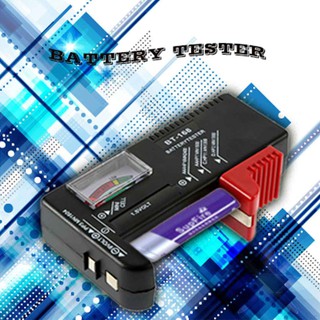 Aa / Aaa / C / D / 9v / 1 . 5 V อุปกรณ์เครื่องมือดิจิตอลสําหรับใช้ทดสอบแบตเตอรี่ Bt - 168