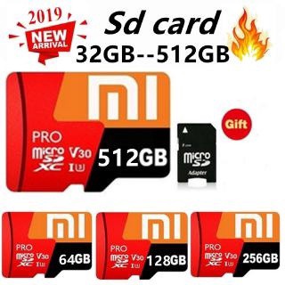 ภาพขนาดย่อของสินค้าXIAOMI High Speed SD Card 3.0 Micro Memory 10 Sdxc Card 32GB - 512GB Flash Card Flash memory
