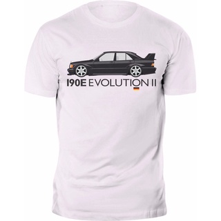 [100% Cotton] Mercedes Benz 190E Evo 2 Ii Classic Mens T-Shirts Round Neck Cotton