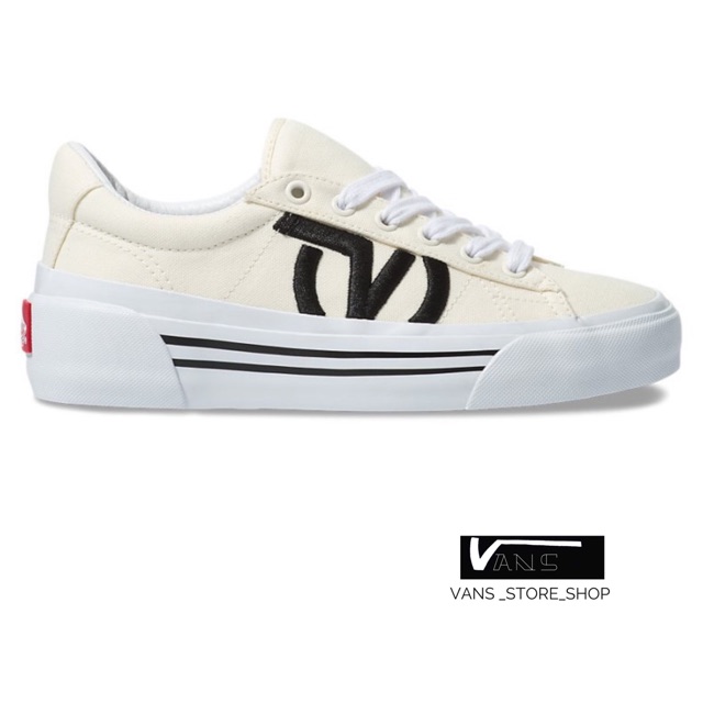 VANS STAPLE SID NI CLASSIC WHITE TRUE WHITE SNEAKERS Shopee Thailand