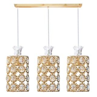 Bouquet lamp MULTI-PENDANT INOVA MP812 3-LIGHT GOLD Interior lamp Light bulb โคมไฟช่อ ไฟช่อ INOVA MP812 สีทอง 3 หัว โคมไ