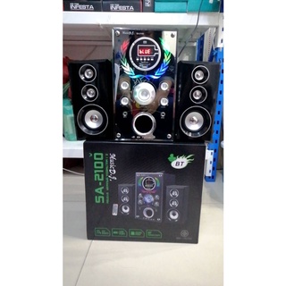 ภาพหน้าปกสินค้าMusic D.J. (SA-2100W)+ BLUETOOTH +FM,USB 2.1 ซึ่งคุณอาจชอบราคาและรีวิวของสินค้านี้