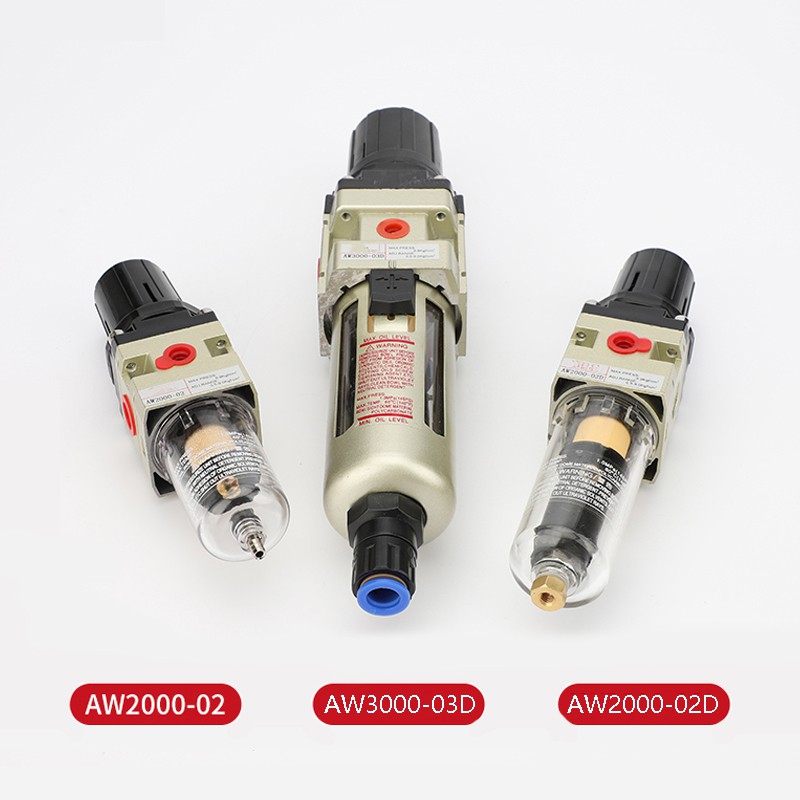 ภาพสินค้าเครื่องกรองน้ํา น้ํามัน คอมเพรสเซอร์ นิวเมติก Regulator aw2000-02 1/4 จากร้าน zgchn.th บน Shopee ภาพที่ 1