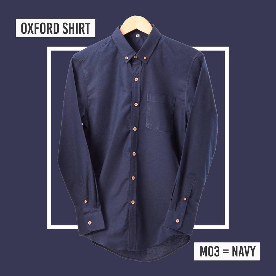 ภาพหน้าปกสินค้าเสื้อ Oxford Shirt (อ็อกฟอร์ด) รุ่น 12