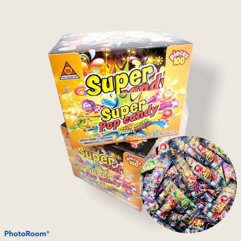 superpop-candy-ลูกอมป๊อกแป๊ก-1-กล่อง-บรรจุ-100-ซอง