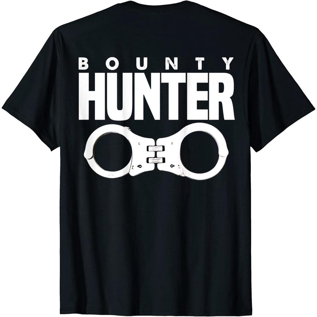 bounty-hunterเสื้อยืดลำลอง-bounty-hunter-t-shirt-for-fugitive-recovery-agents-leo-bounty-hunter-popular-t-shirts