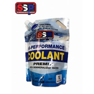 น้ำยาหล่อเย็น SSP Hi-Performance Coolants ของแท้ 100% น้ำยาหล่อลื่นเย็นสำหรับรถยนต์