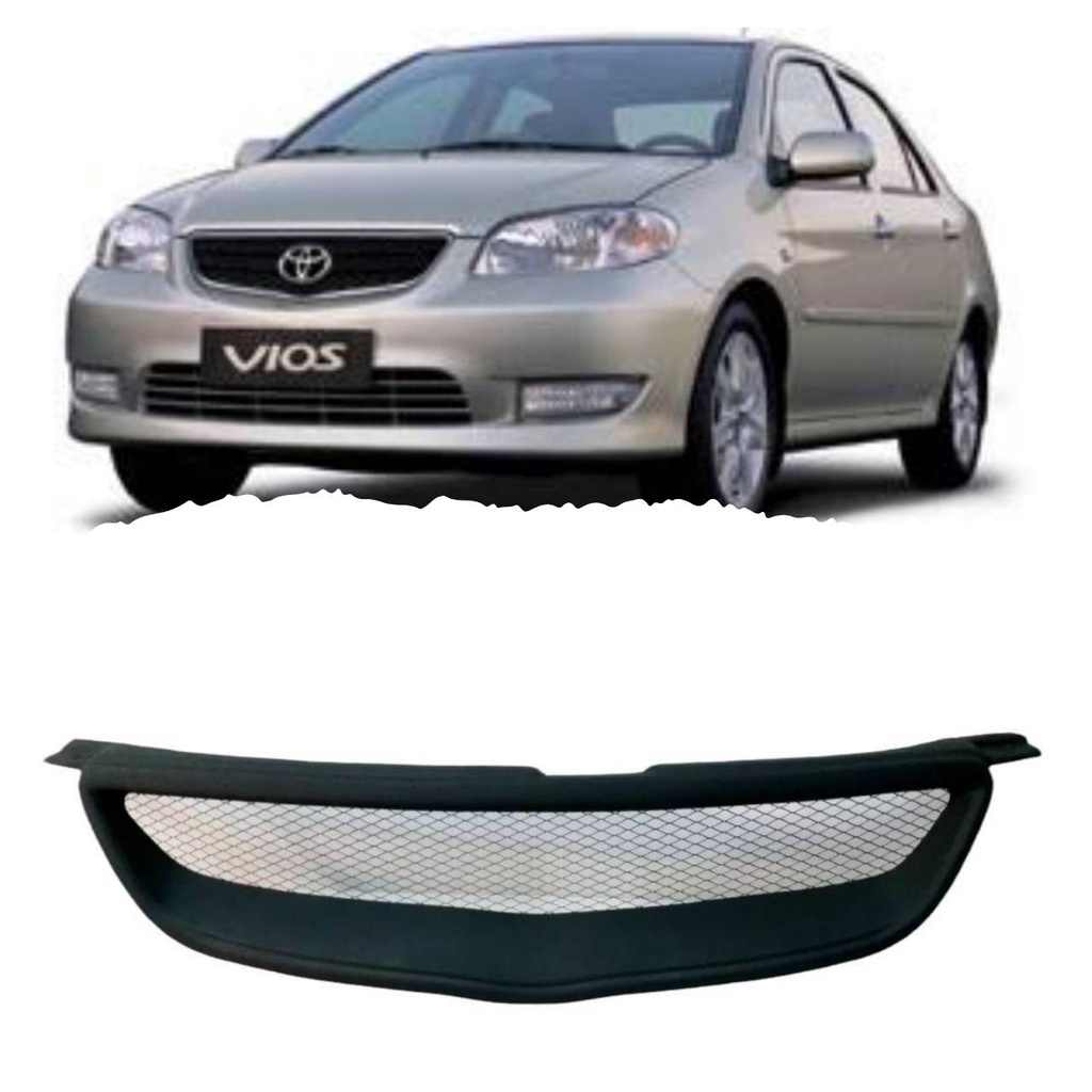 กระจังหน้าแต่ง-หน้ากระจัง-ตะแกรงหน้า-toyota-vios-2003-2005-วีออส-งานสวยๆ-ราคาถูกสินค้าดีมีคุณภาพ