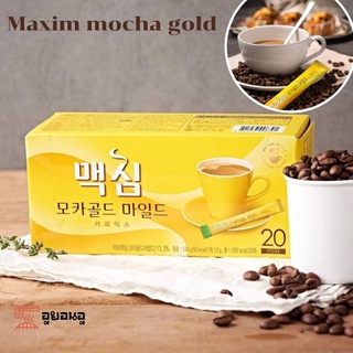 ภาพหน้าปกสินค้า🔥맥심모카골드 Maxim Mocha Gold 🔥(กาแฟมอคค่า 3 in 1 / 20 ซอง) 240g กาแฟ Maxim  กาแฟเกาหลี  แบ่งขาย(5~20ซอง) ซึ่งคุณอาจชอบสินค้านี้