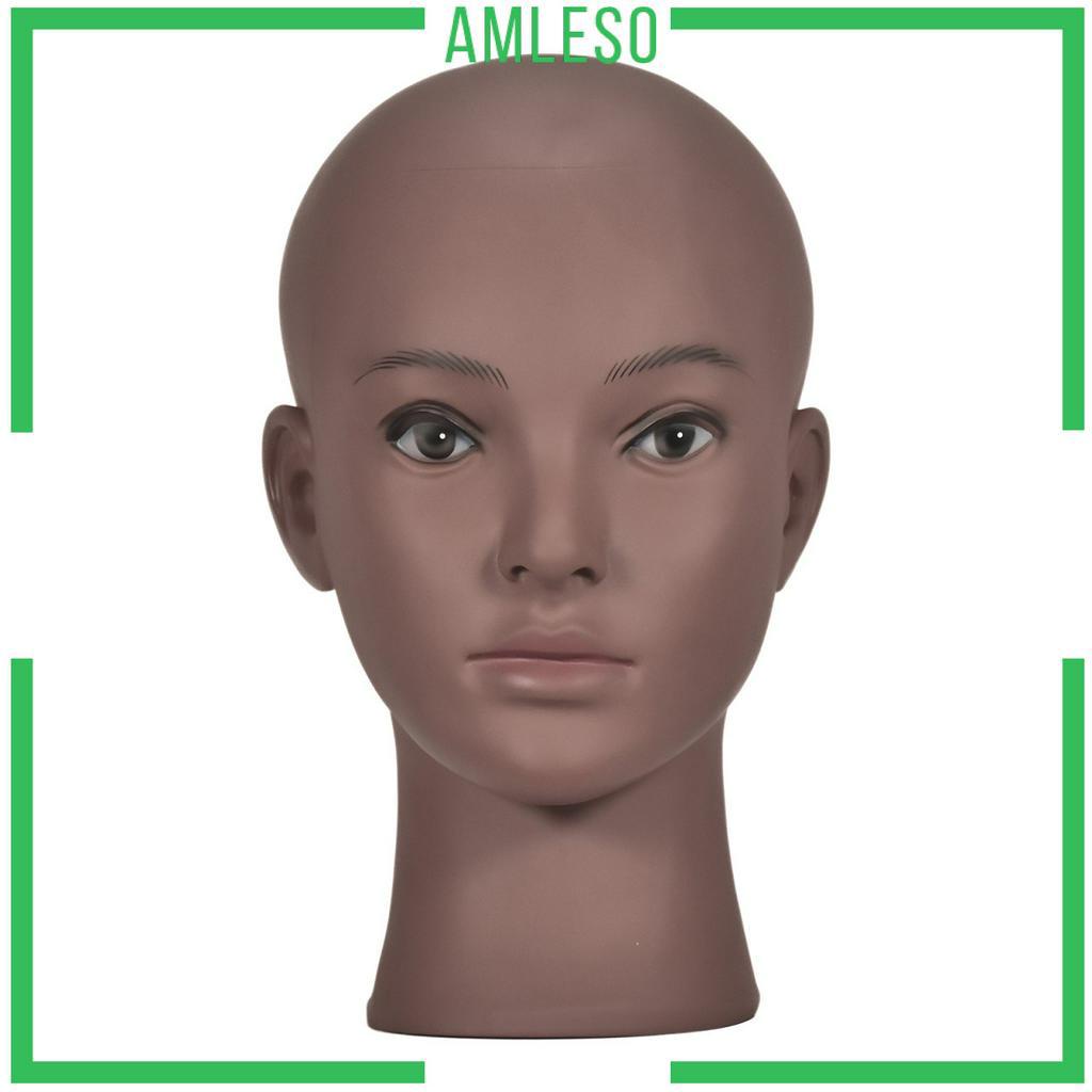 amleso-หุ่นหัวนางแบบสําหรับโชว์วิกผมแว่นตากันแดด