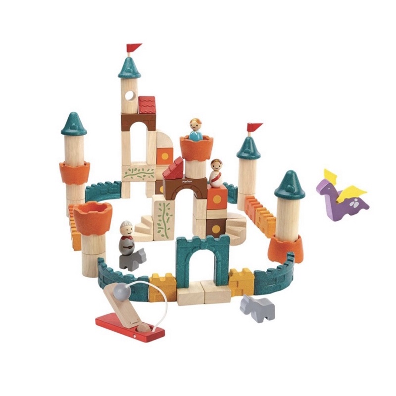 พร้อมส่ง PlanToys ของเล่นไม้ตัวต่อ Fantasy Blocks บล็อกมหัศจรรย์ ...