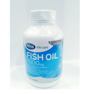 ภาพหน้าปกสินค้าMega We Care Fish oil 1000 mg 100เม็ด ที่เกี่ยวข้อง