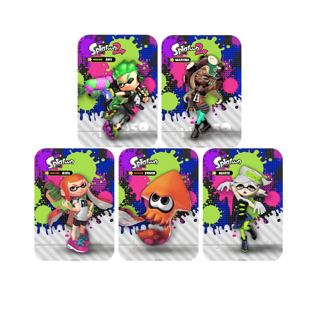 17pcs Splatoon 3 2 1 Universal Card Jet Crossover Card NFC Amiibo การ์ด ...