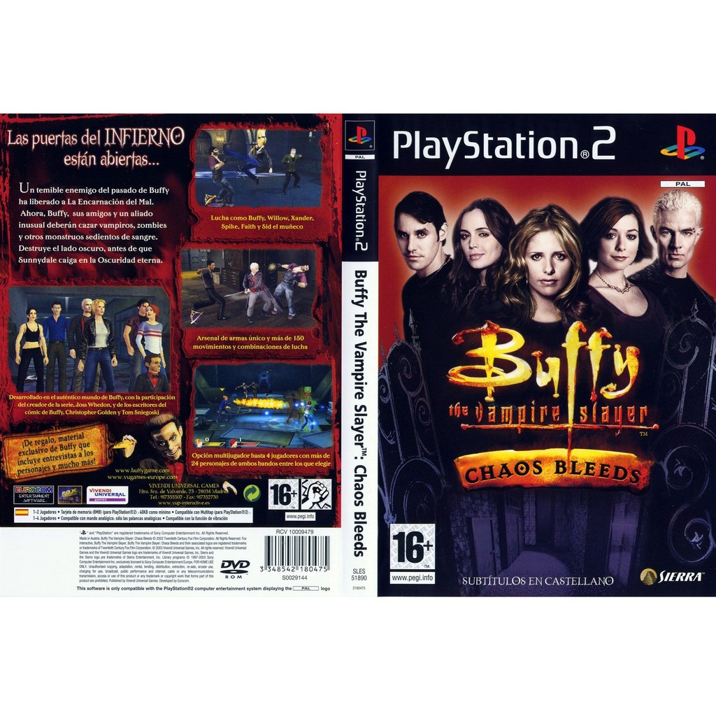 เกมส์ Buffy the Vampire Slayer - Chaos Bleeds (PS2) สำหรับเครื่องที่