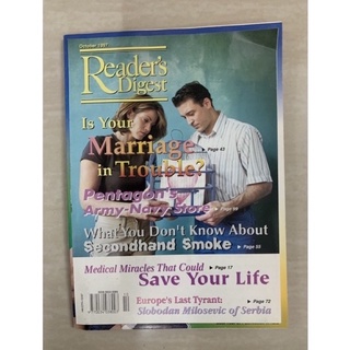 Reader’s Digest October 1997 มือ 2 B95