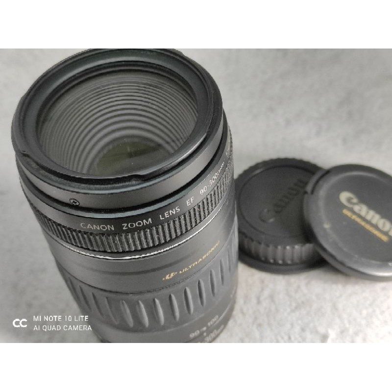 เลนส์ auto Canon EF zoom 90-300mm f4.5-5.6 Usm Redmacro