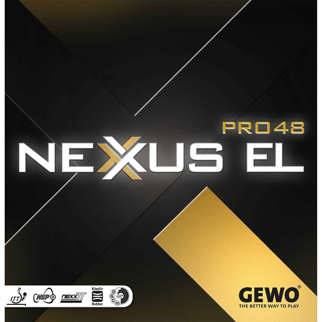 ภาพหน้าปกสินค้ายางปิงปอง Gewo Nexxus EL Pro 48 (Made in Germany) จากร้าน pingpongsportgym บน Shopee