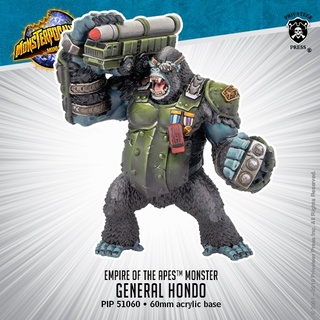 🔥มีของพร้อมส่ง🔥 Privateer Press Monsterpocalypse Empire of the Apes Monster: General Hondo PIP 51060 ต้องประกอบทำสีเอง