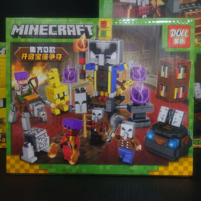 เลโก้-minecraft-my-world-doll-d463-ชุด-ห้องบูชายัญ-4-แบบ-ราคาถูก-พร้อมส่งทันที-ซื้อครบชุดถูกกว่า