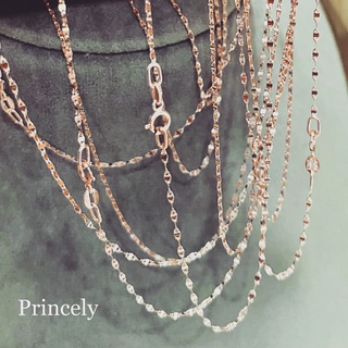 สินค้า Princely Necklace สร้อยคอทองคำแท้ 18K รุ่น Gucci Moon Light