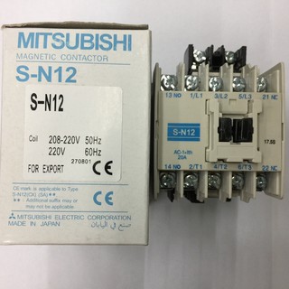 ถูกสุด! แมกเนติกคอนแทกเตอร์ S-N12 220V20A ac