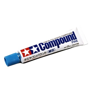TA87069 Tamiya Polishing Compound (FINE) ทามิย่าคอมพาวด์ น้ำยาสำหรับใช้ขัดพื้นผิวชิ้นงานพลาสติก